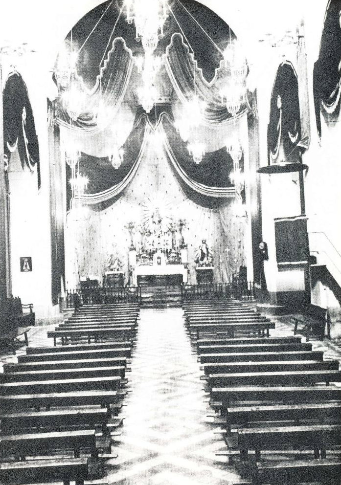 Retablo del altar mayor de la iglesia de Nuestra Señora de la Antigua