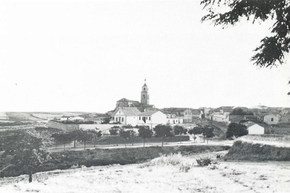 Vista parcial de Vicálvaro desde el cementerio