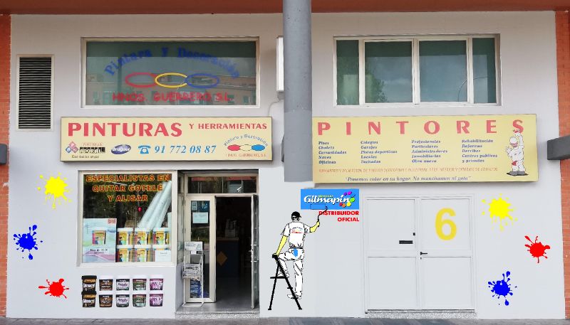 Tienda y Aplicación De Pinturas